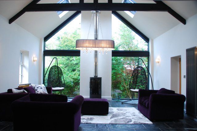 The Coach House contemporary-living-room