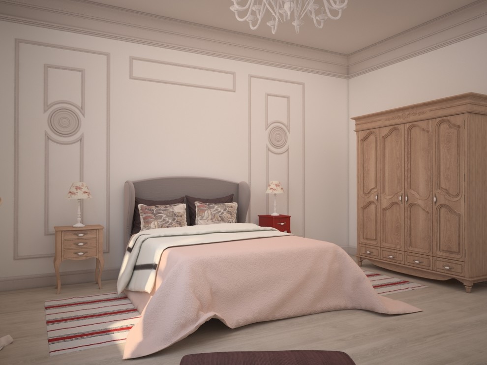 Интерьер коттеджа в стиле прованс в поселке Монтевиль