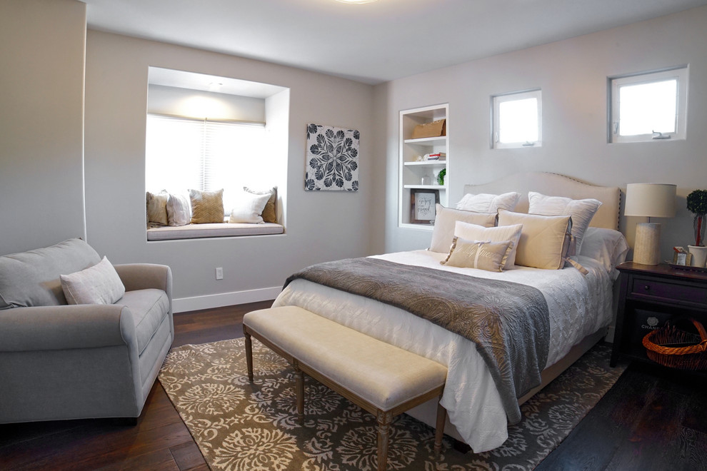 Inspiration for a transitional bedroom in San Luis Obispo.