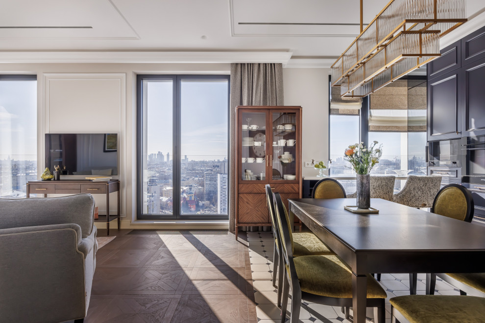 Дизайн и ремонт квартиры ЖК Диалог - Американская классика