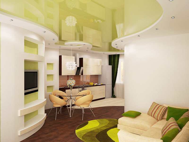 Квартира студия для семьи из 4 х человек