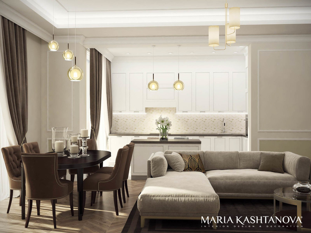 Элегантный интерьер в клубном «Доме в Лавровом переулке»