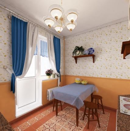 Однокомнатная квартира (ремонт фэн-шуй)  м. Новые Черемушки