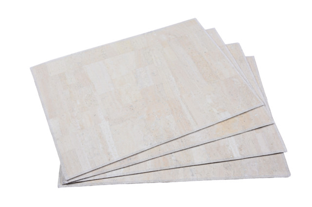 Cork Fabric Table Linens Sea Salt Contemporary Placemats By Trovati Studio Houzz