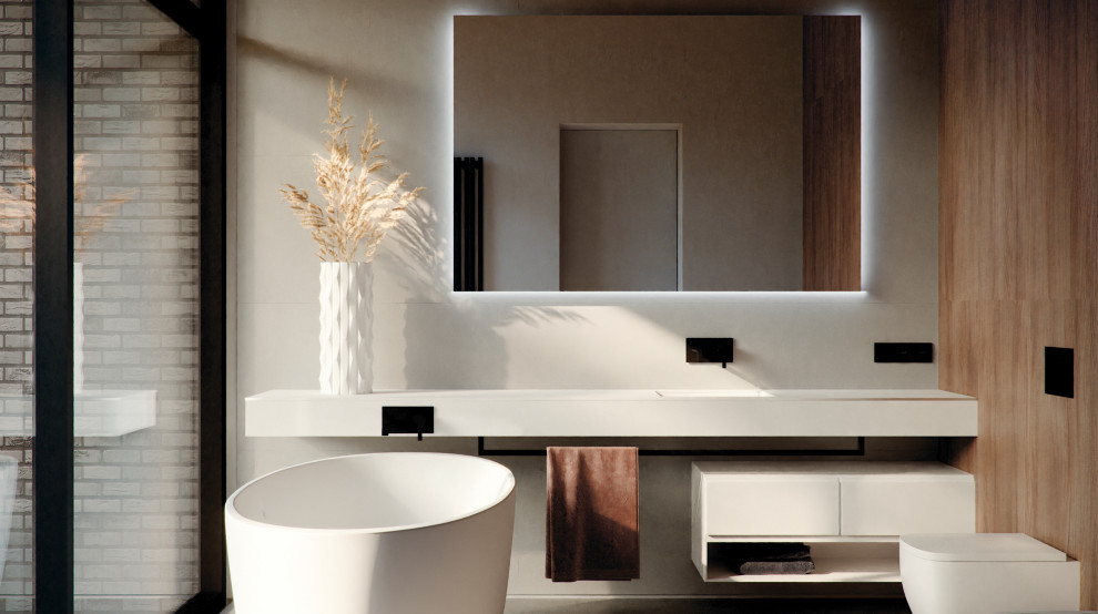 Индивидуальный проект интерьера загородного дома в "Патроны Парк"