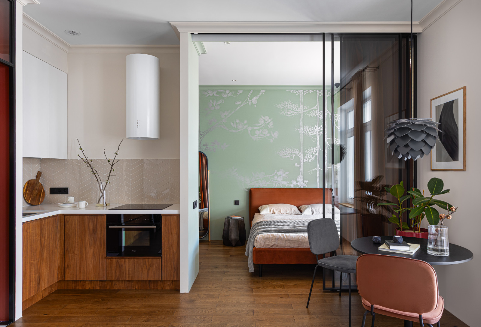 Маленькая квартира 38 м2 для балерины