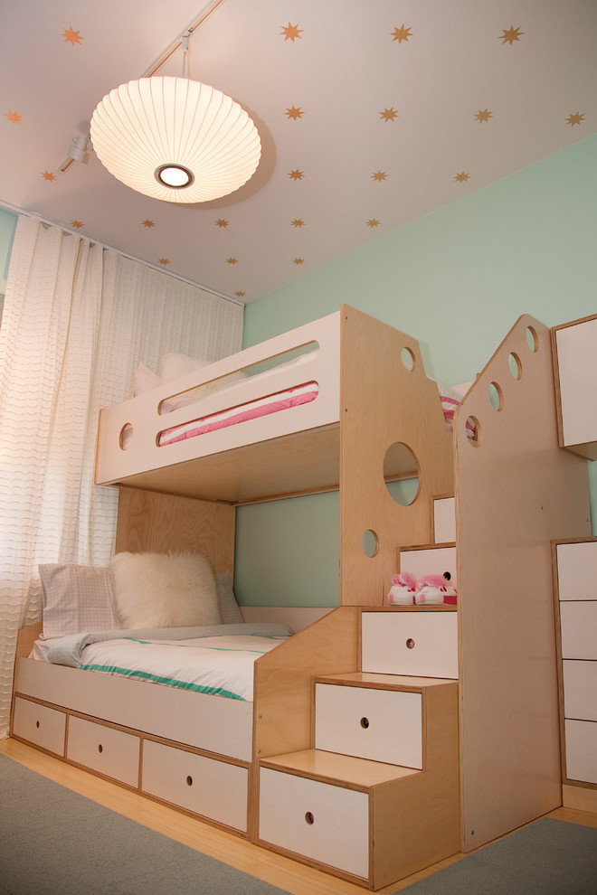 Photo of a modern kids' room in New York.