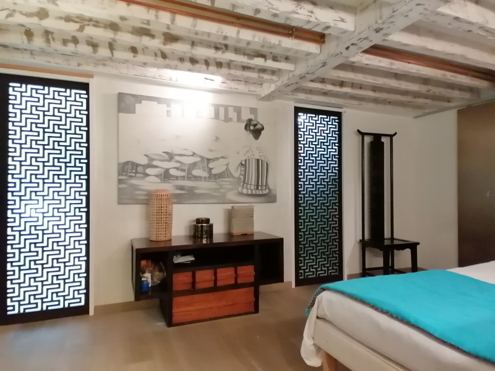 Chambre parentale avec salle de bain privée et dressing