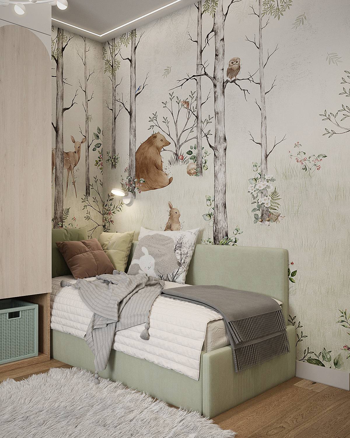 Элегантная современная трехкомнатная квартира