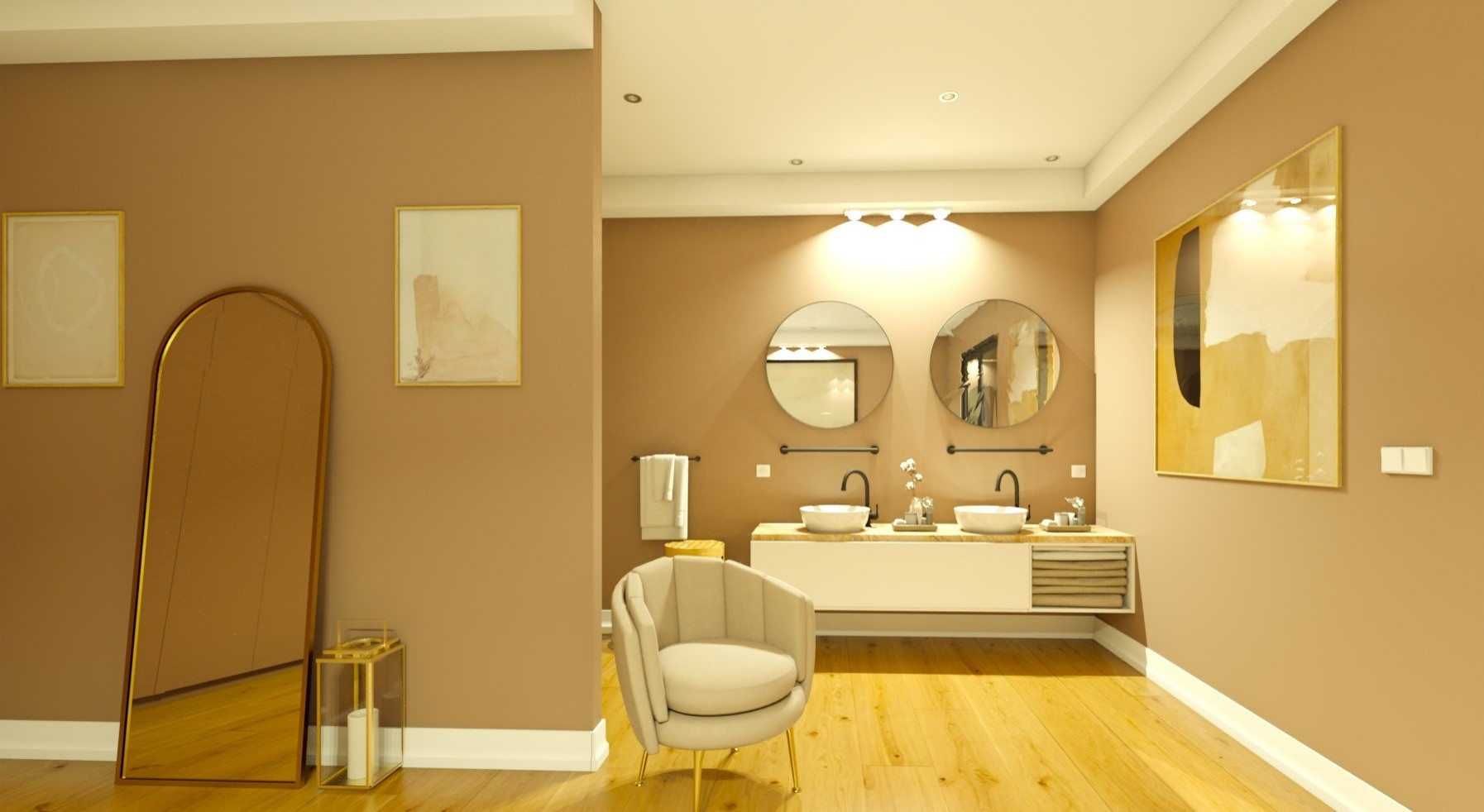 Loft 300 m² dans un immeuble d'affaires réhabilité.