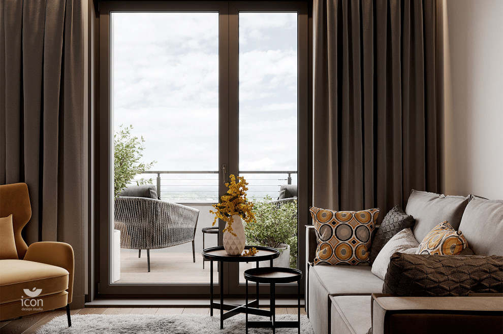 Стилистическая концепция интерьеров коливинга Люксембург