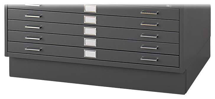 Safco Closed Low Base In Black Fits 4986 And 4996 Flat File