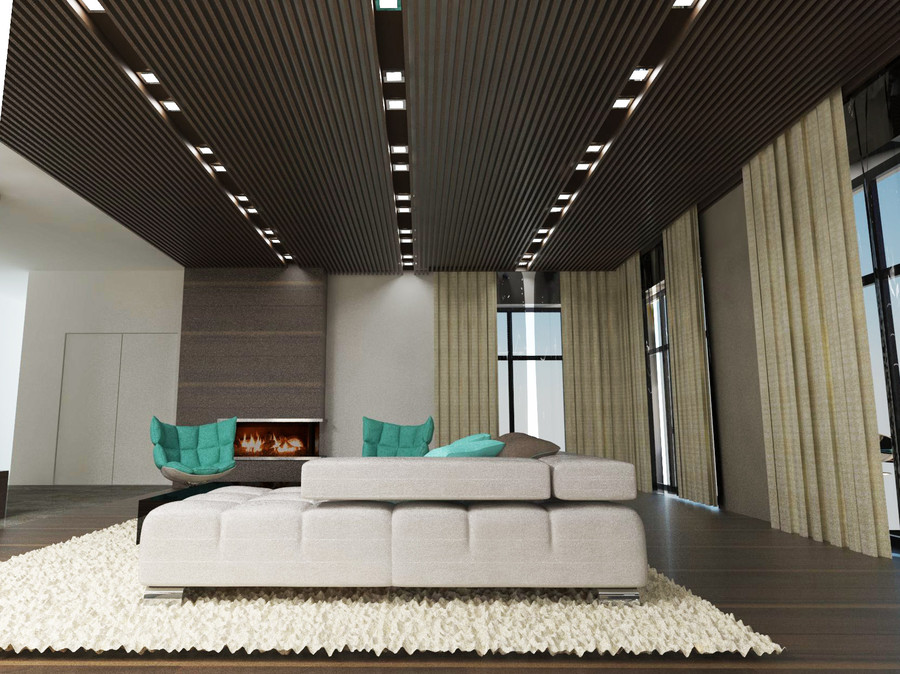 Дизайн интерьера коттеджа