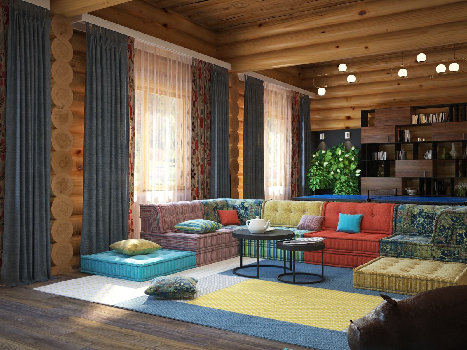 Деревянный дом на Новой Риге