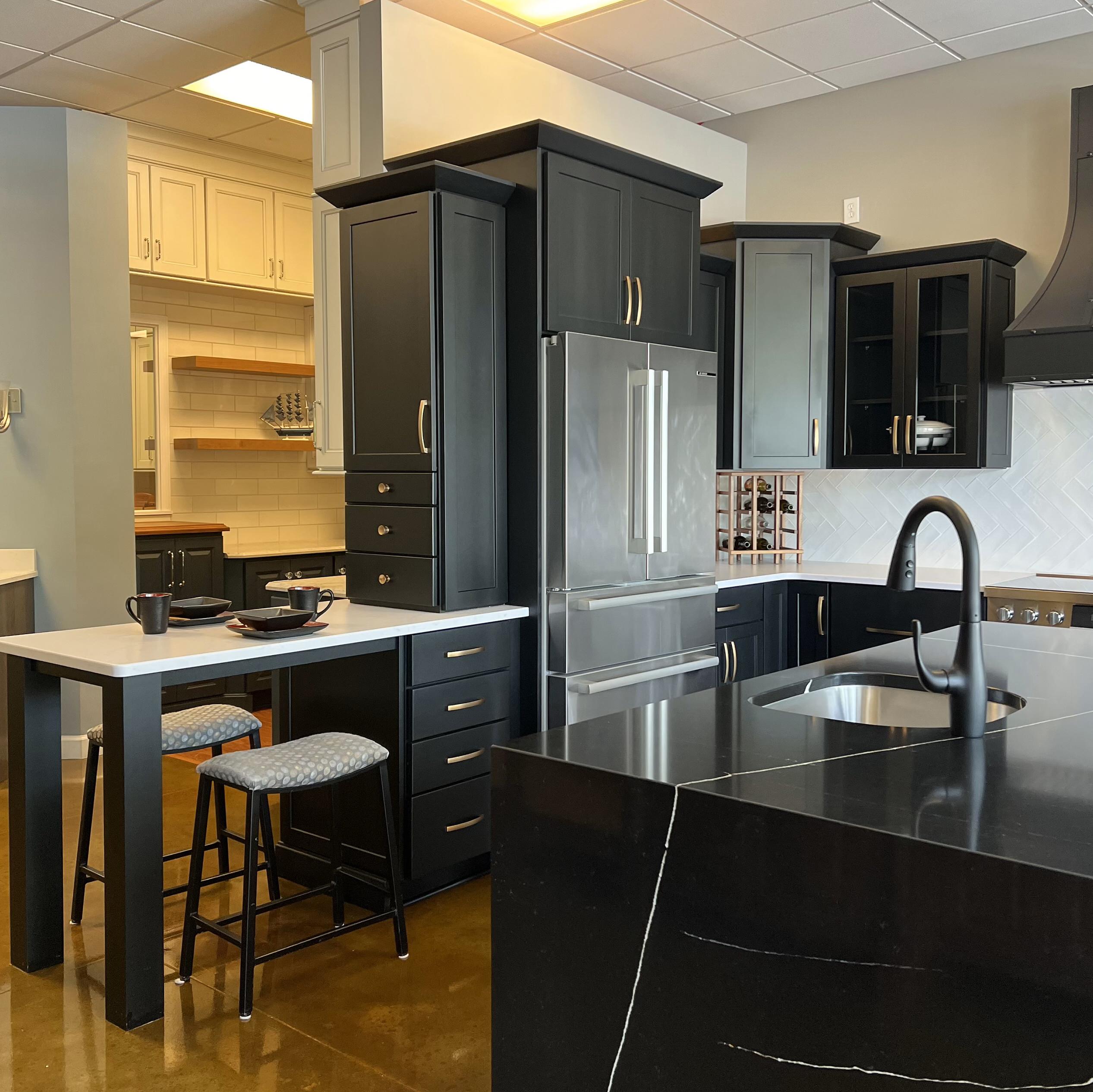 Kitchen Vision Showroom Denver NC Lake Norman Area with Bathroom and Kitchen Cabinets Countertops and Appliances