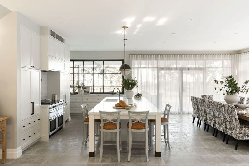 Beach style kitchen in Sydney.