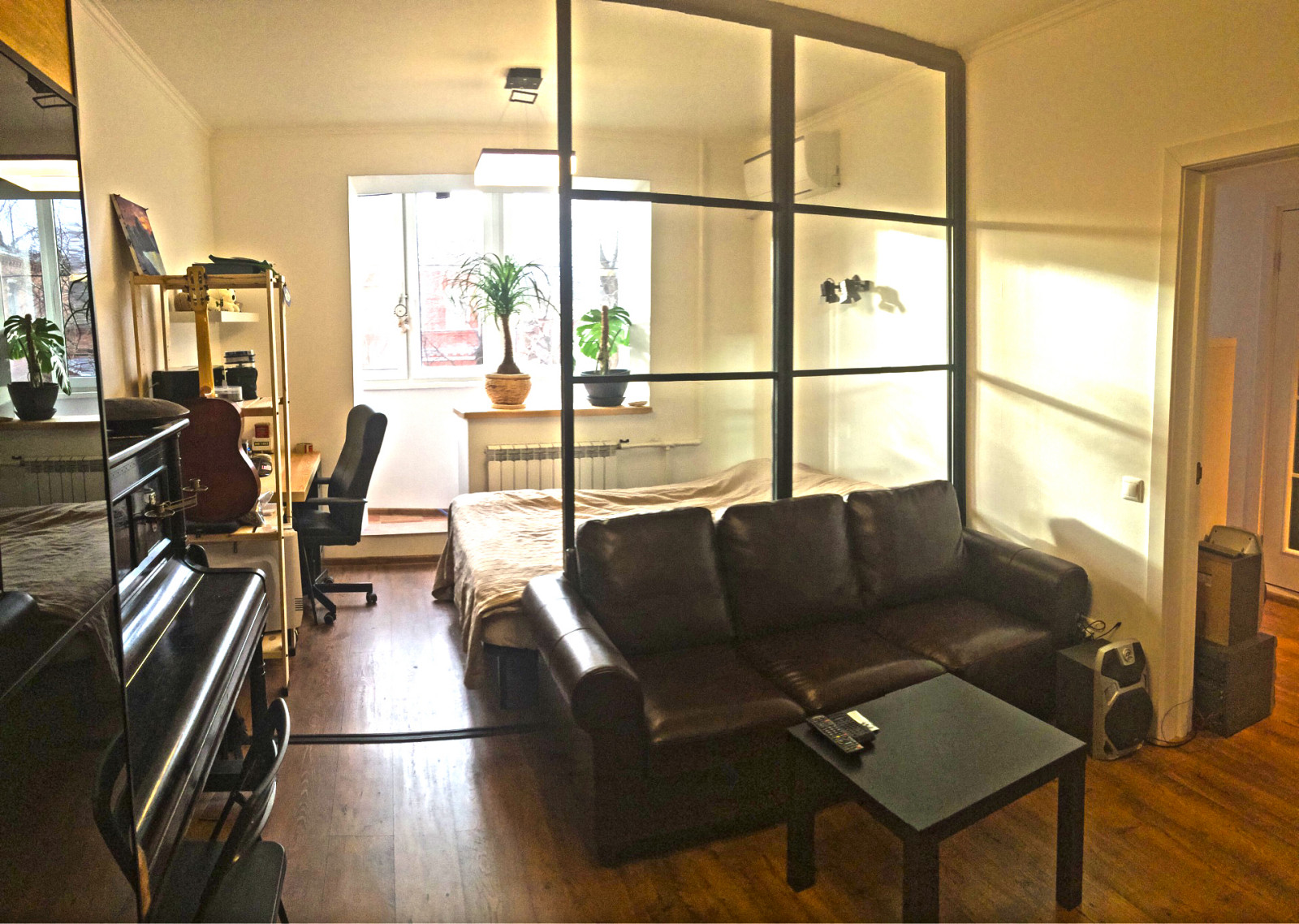 Зонирование однокомнатной квартиры