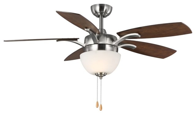 Olson 5 Blade 52 Ceiling Fan With Light Kit Traditional Fans By Progress Lighting Houzz Blade 52 Ceiling Fan With Light Kit, 48 Honeywell Wicker Park Ceiling Fan Satin Nickel