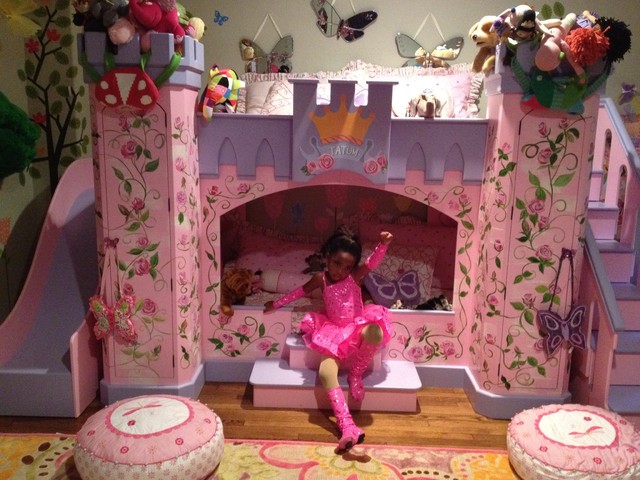 Girls Fairytale Theme Bedroom Eclectic Kids New York