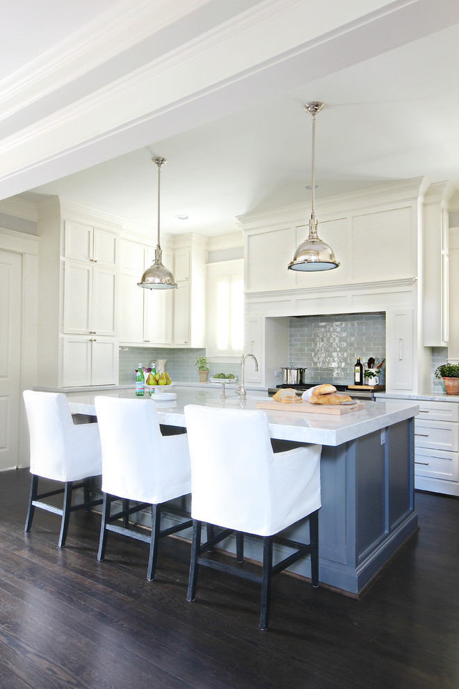 Inspiration for a transitional kitchen remodel in Houston