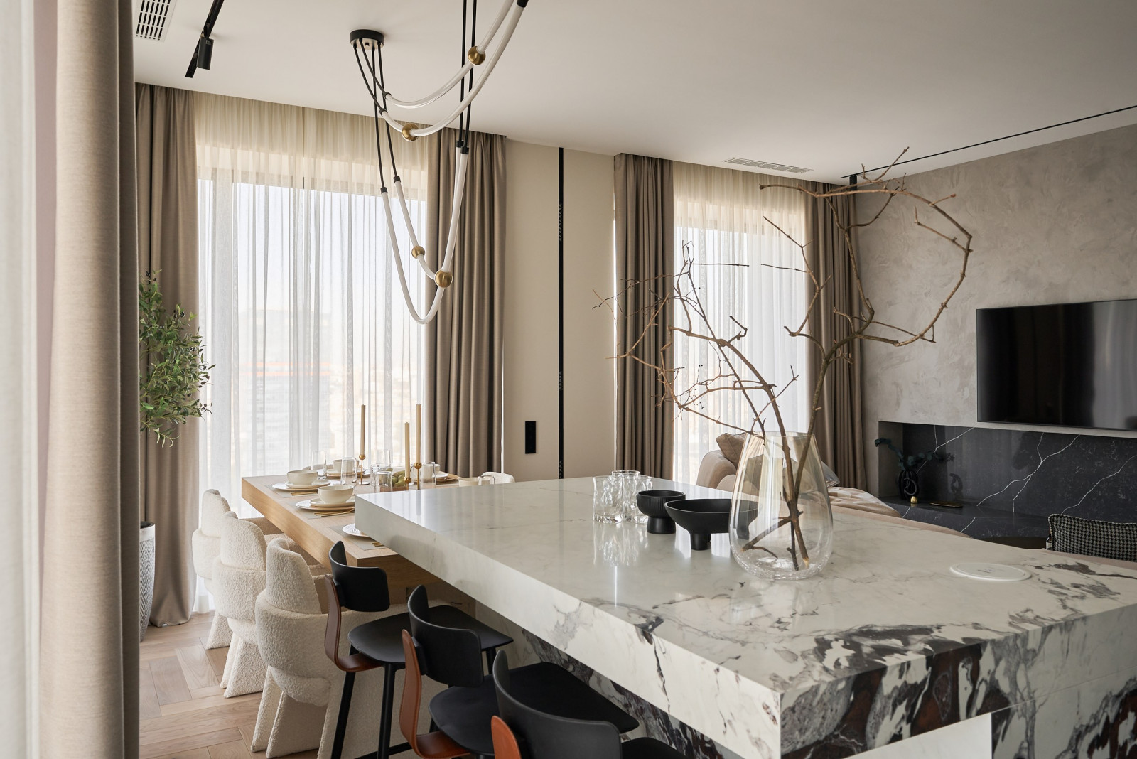 Евро 3к квартира в ЖК «Prime Park», Москва