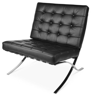 Pavillion Accent Chair - Contemporary - Indoor Chaise Lounge Chairs