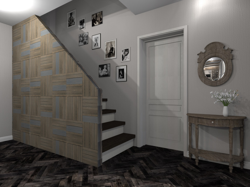 Кухня-гостиная в стиле Кантри