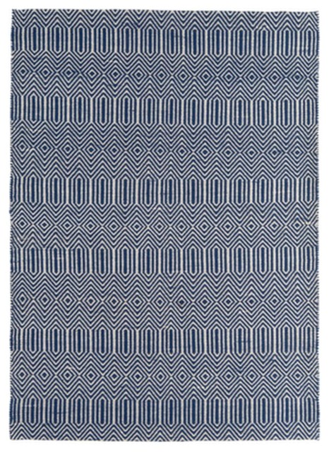 Sloan Sloan Blue Rectangle Modern Rug 160x230cm