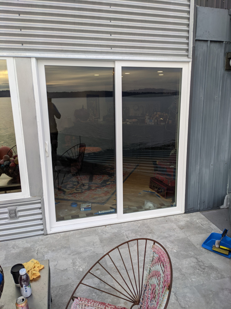West Seattle - Sliding Door Installation and Water Intrusion Restoration