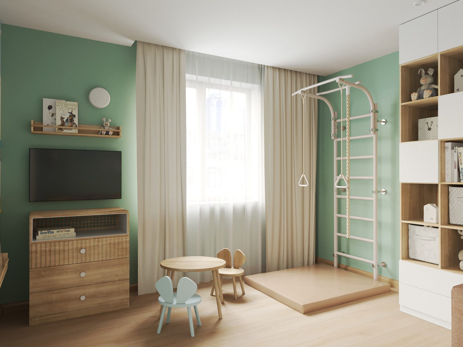 Теплая пастель и мягкая графика