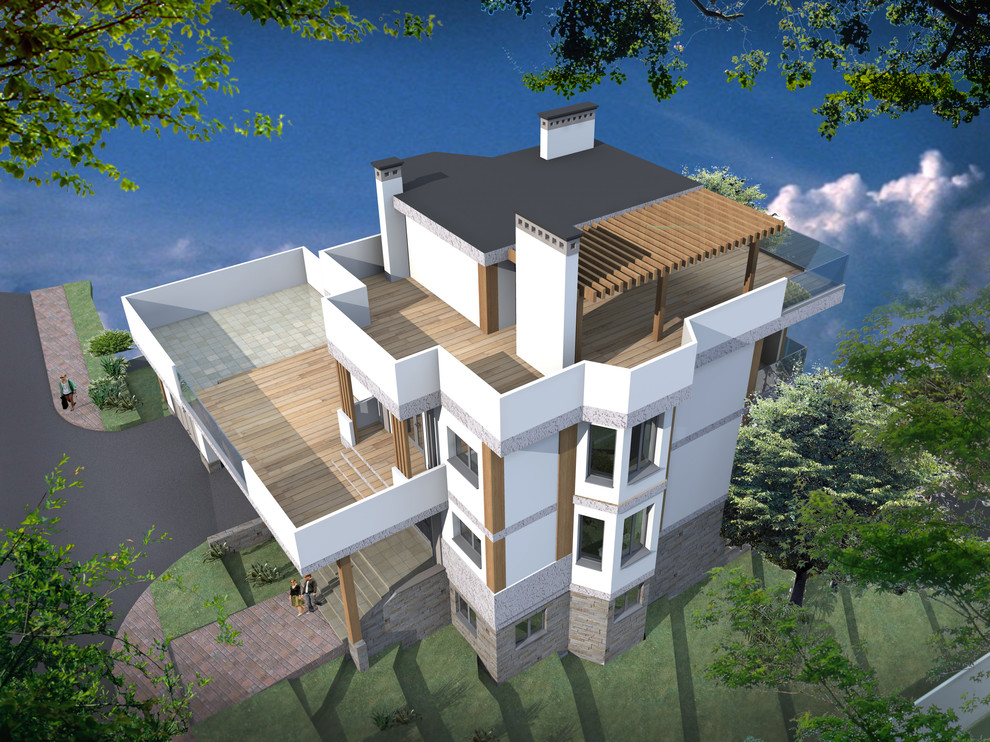 проект частного домовладения Кедровая роща, Кабардинка