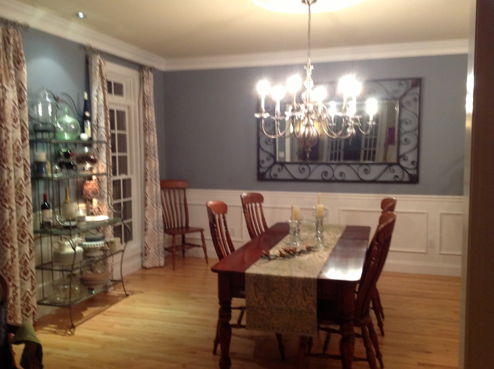 Chocolate brown dining room?