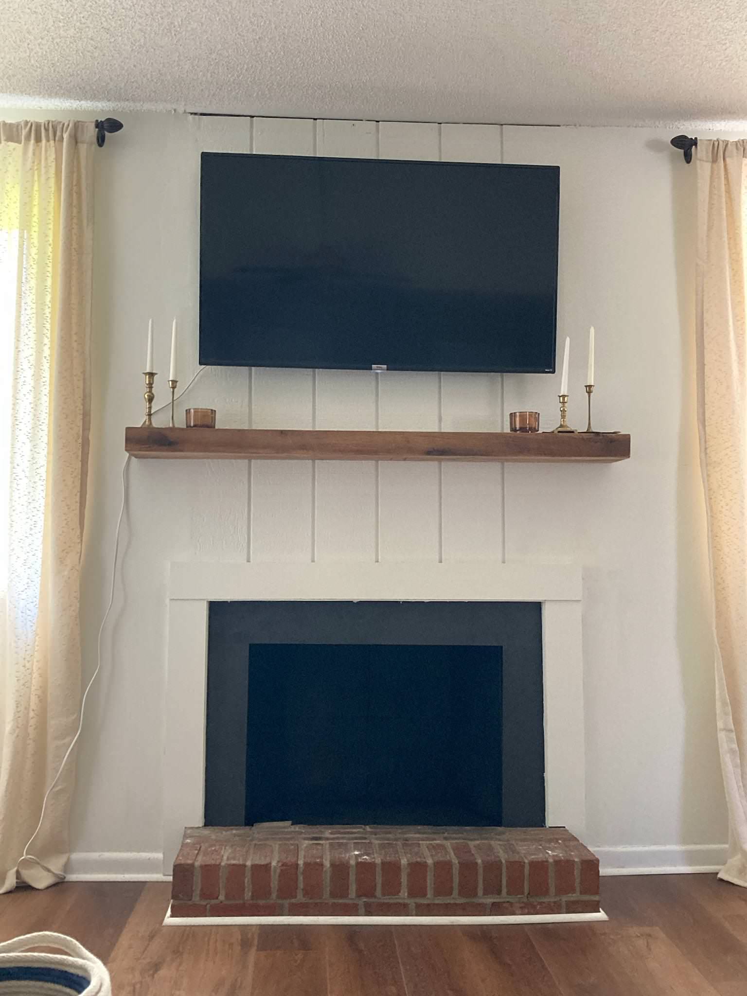 Solid Beam Mantels