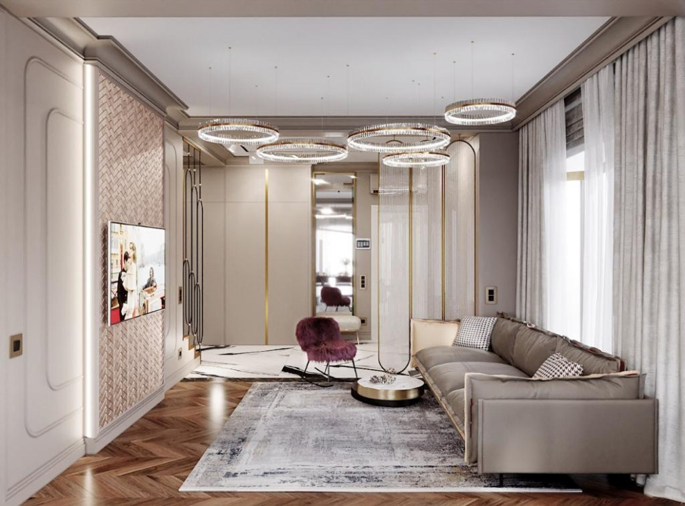 Частный интерьер таунхаус