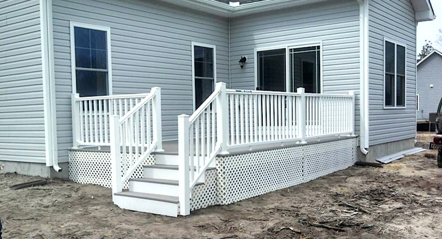 Composite deck built by Supernova Construction