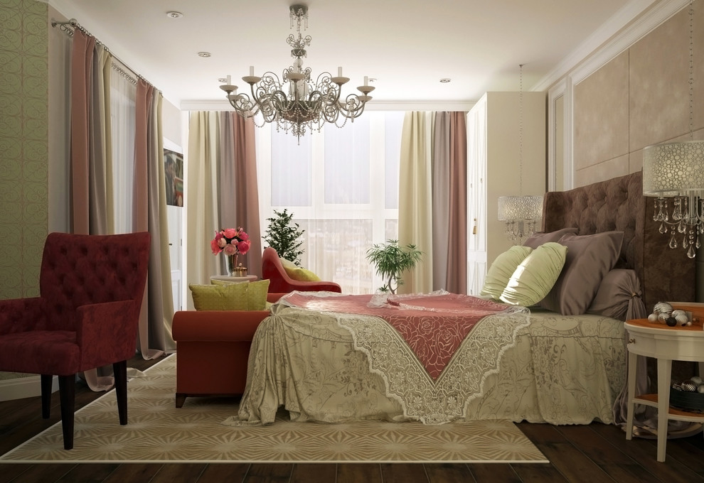 Элегантный проект, выполненный в стиле ар-деко.