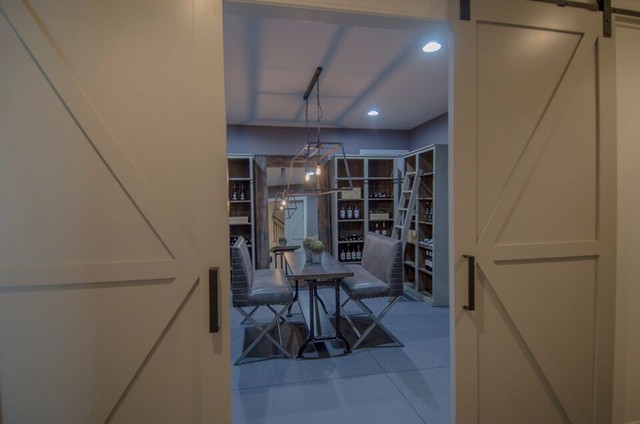Wine Cellar transitional-wine-cellar
