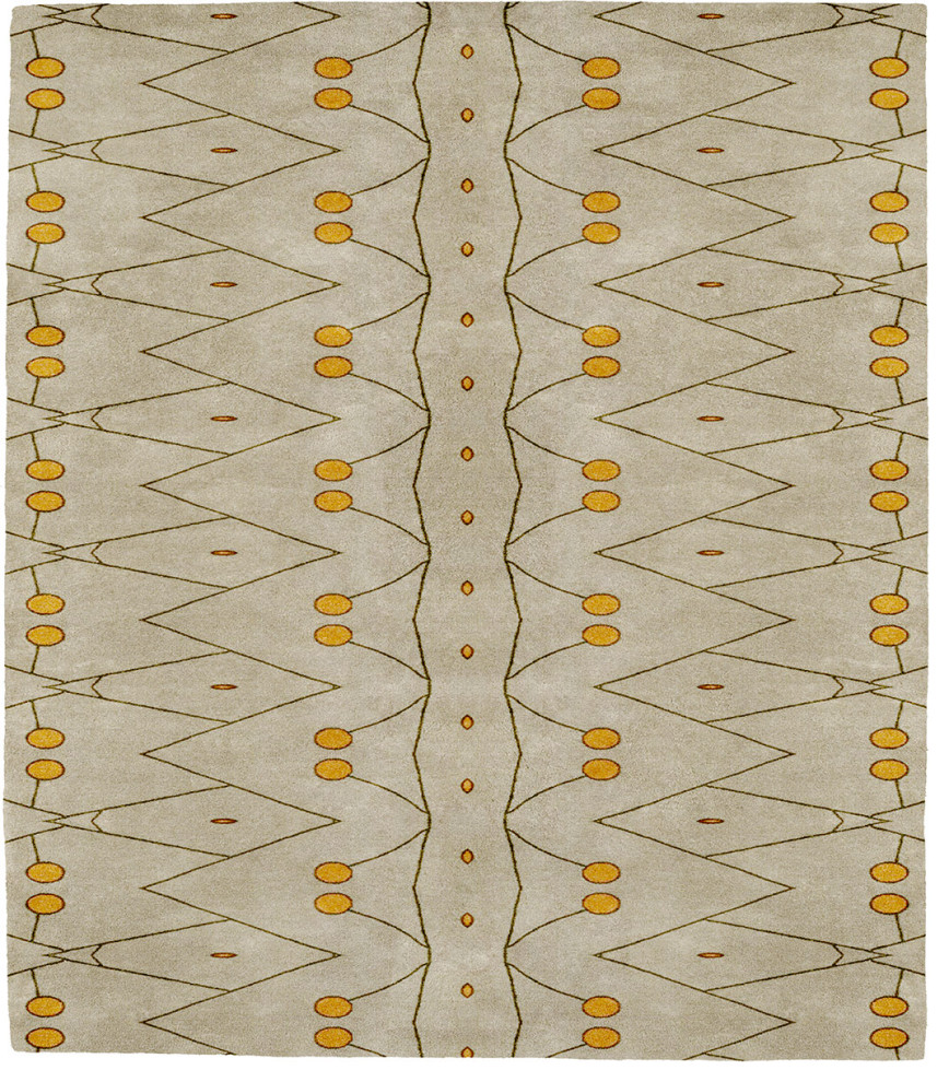 Patterned E Wool Signature Rug, 10'x14'