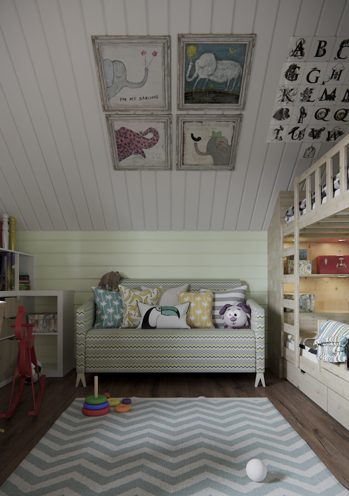 Коттедж из бруса в Москве