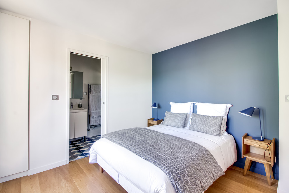 Inspiration pour une chambre design.