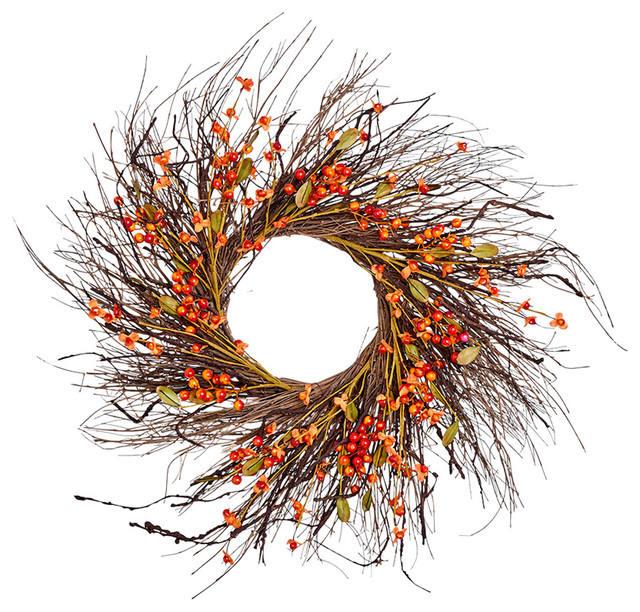Worth Imports Fall Berry Wreath 18