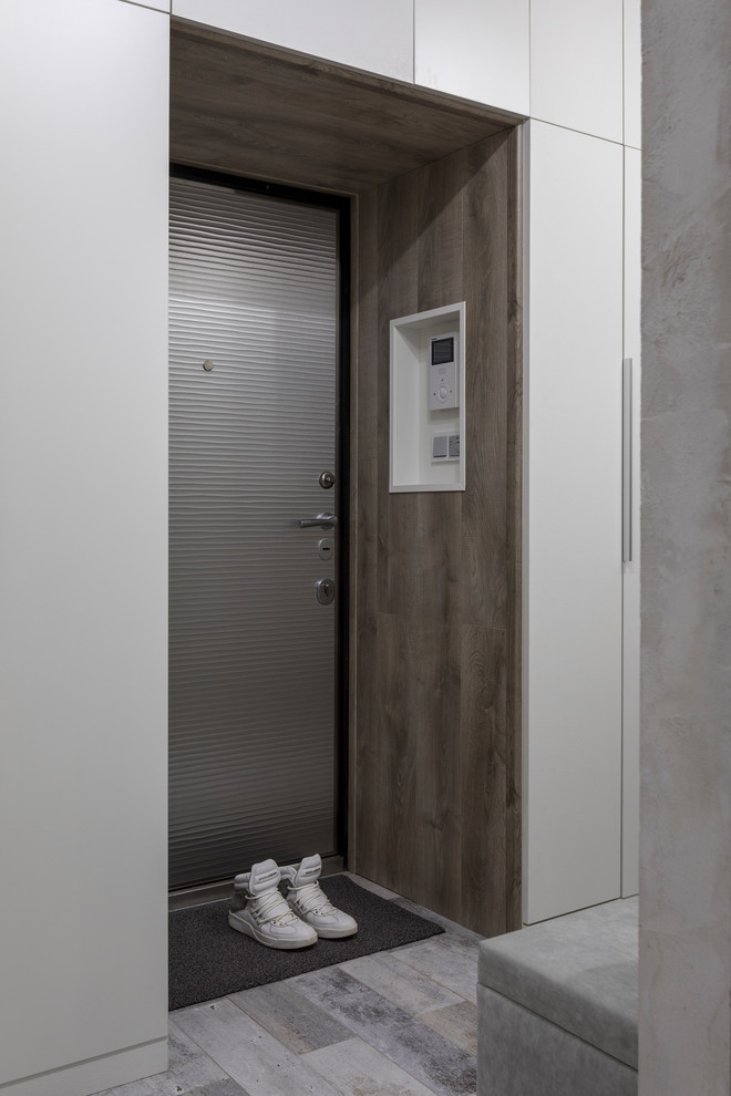 Монохромная квартира для предпринимателя