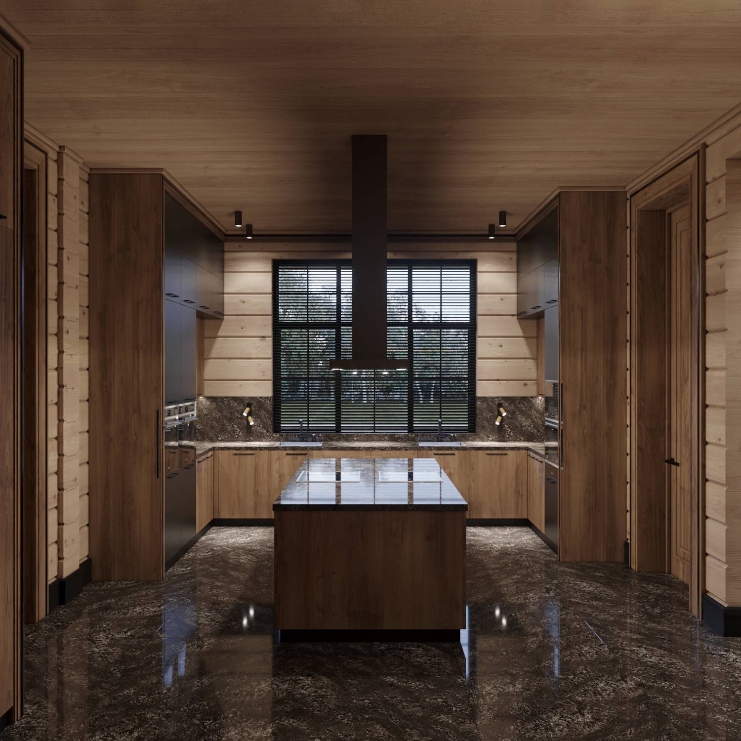 Загородный дом в стиле шале