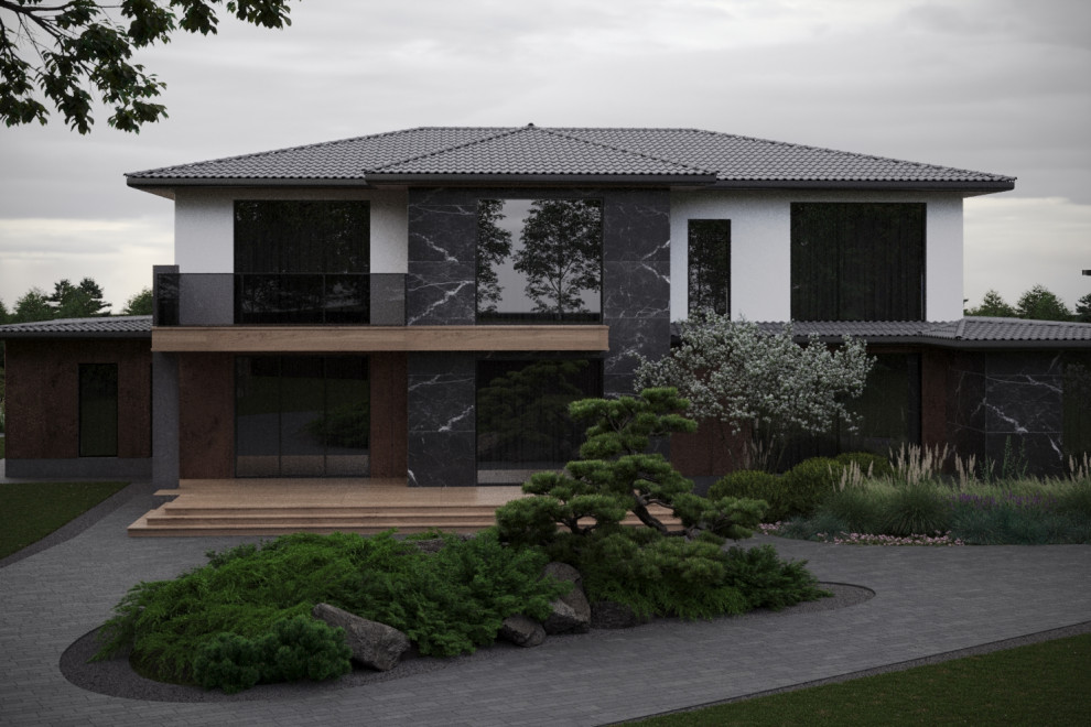 Сад на высоком берегу