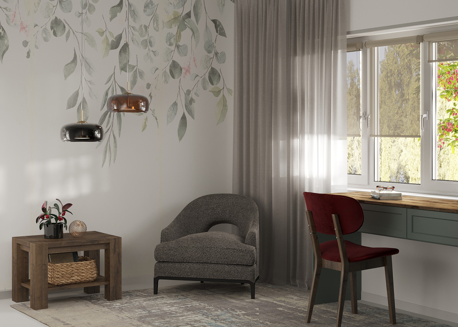 Комната для бабушки в загородном доме