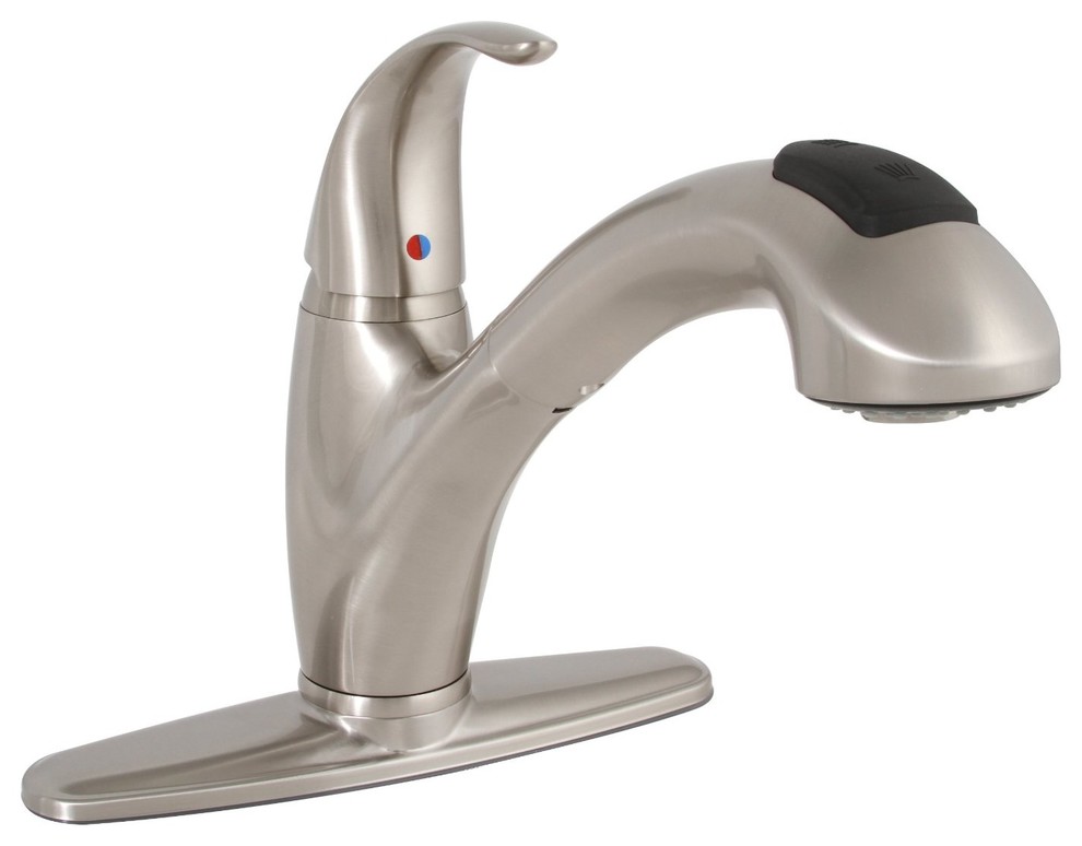 Premier Sanibel  Pull Out Kitchen Faucet  Brushed Nickel - Lead Free