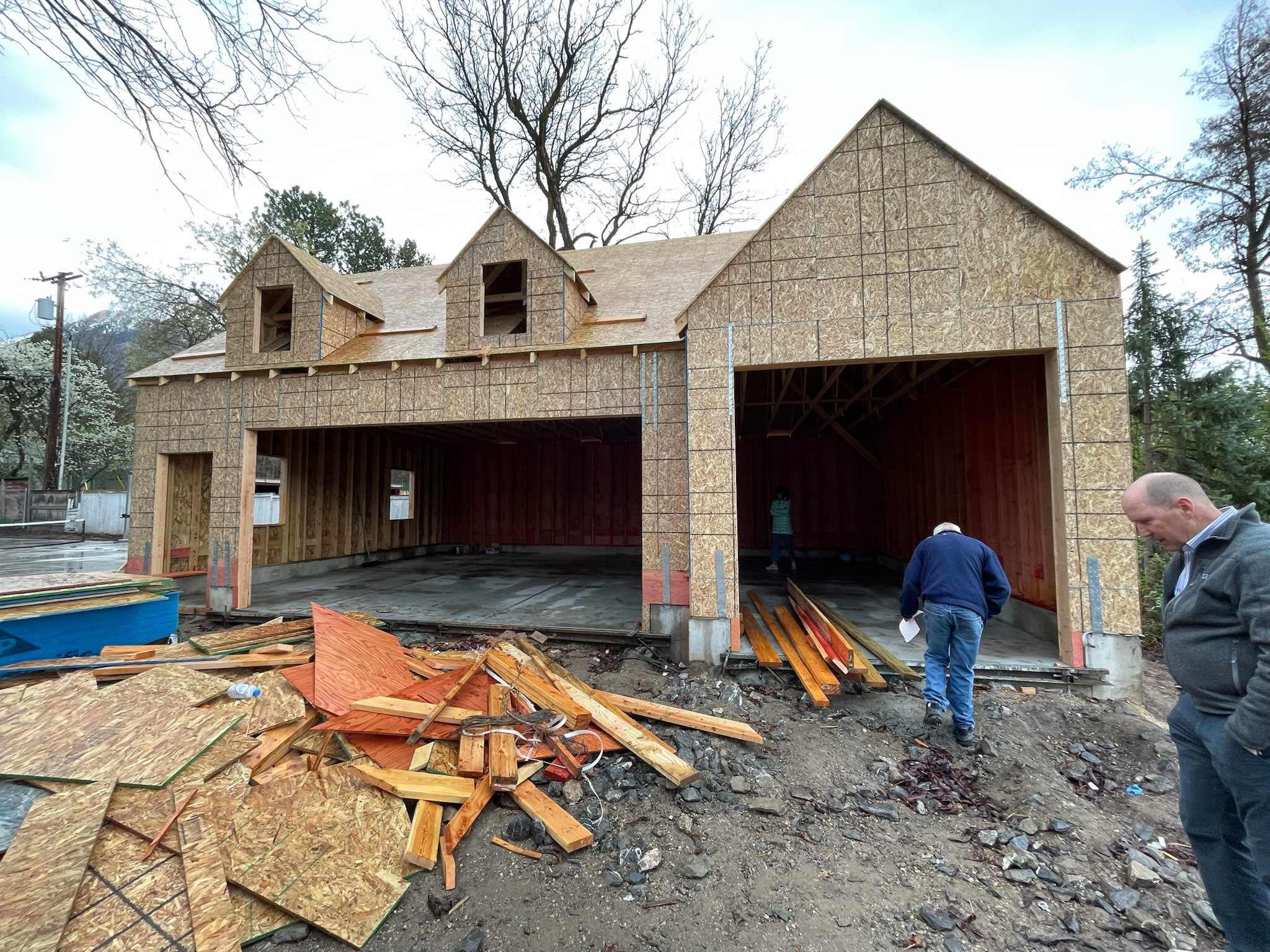Garage New Addition Build