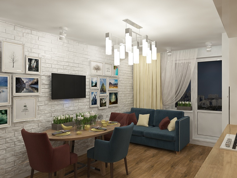 Кухня-гостиная 18 кв.м.