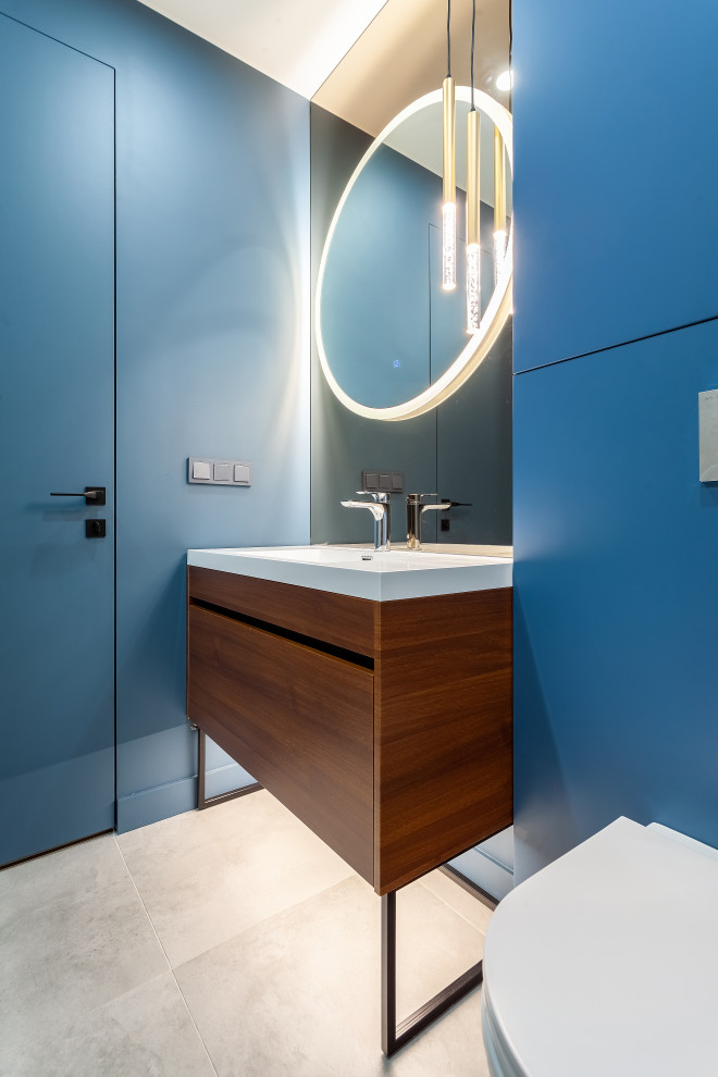 Двухуровневое зеркало изготовлено на заказ