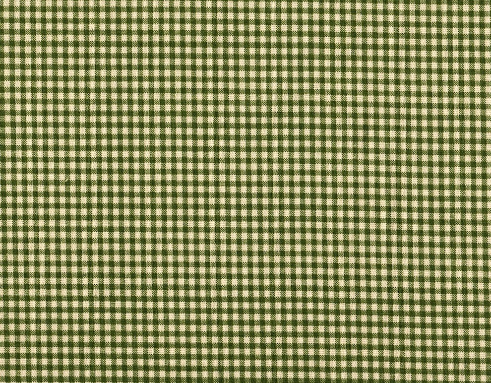72" Shower Curtain, Unlined, Sage Green Gingham Check